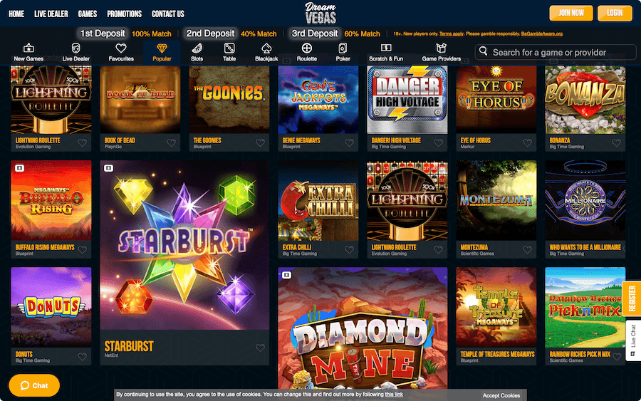 Dream Casino Sign Up Bonus